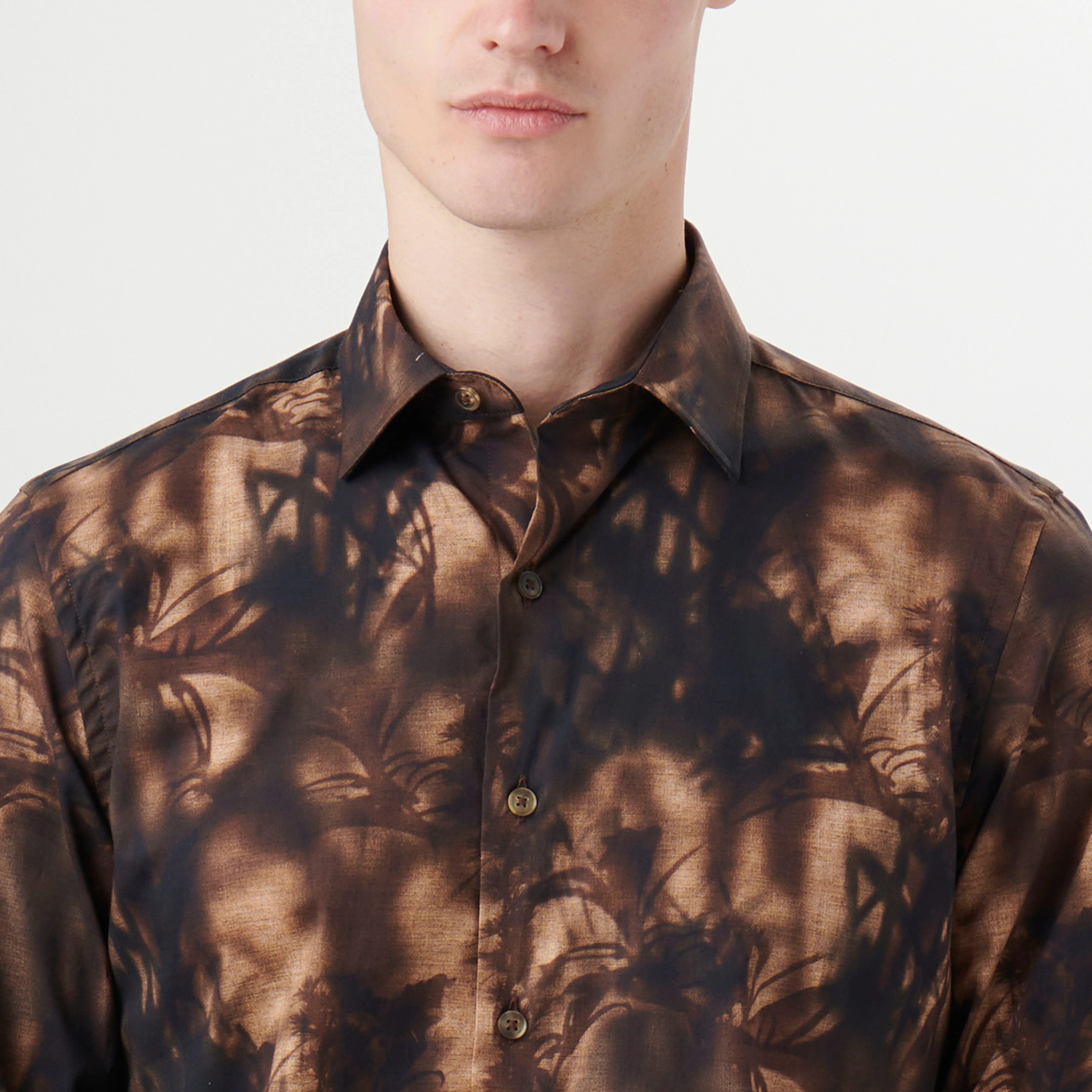 Julian Airbrush Print Shirt