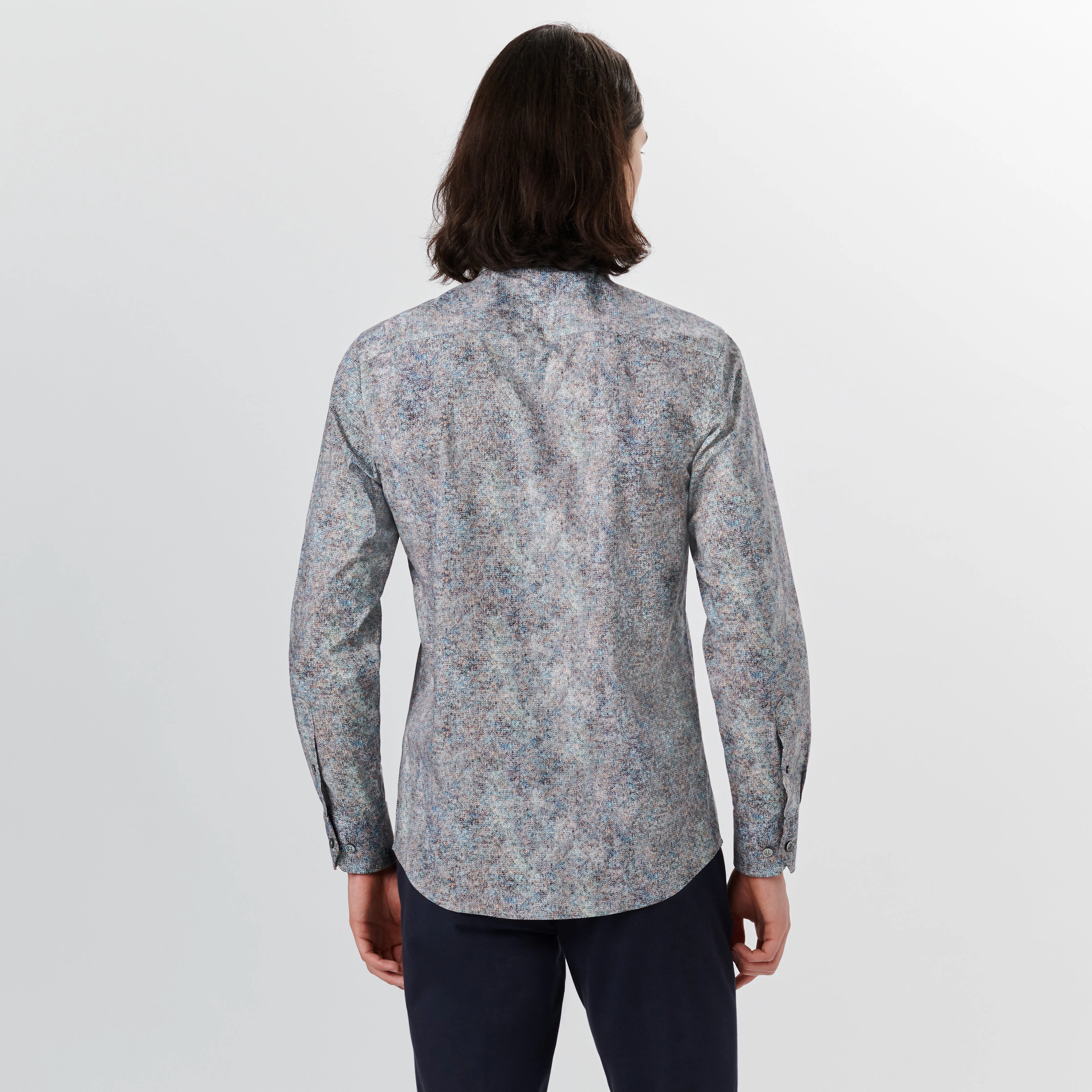 JULIAN Marble Print Shirt