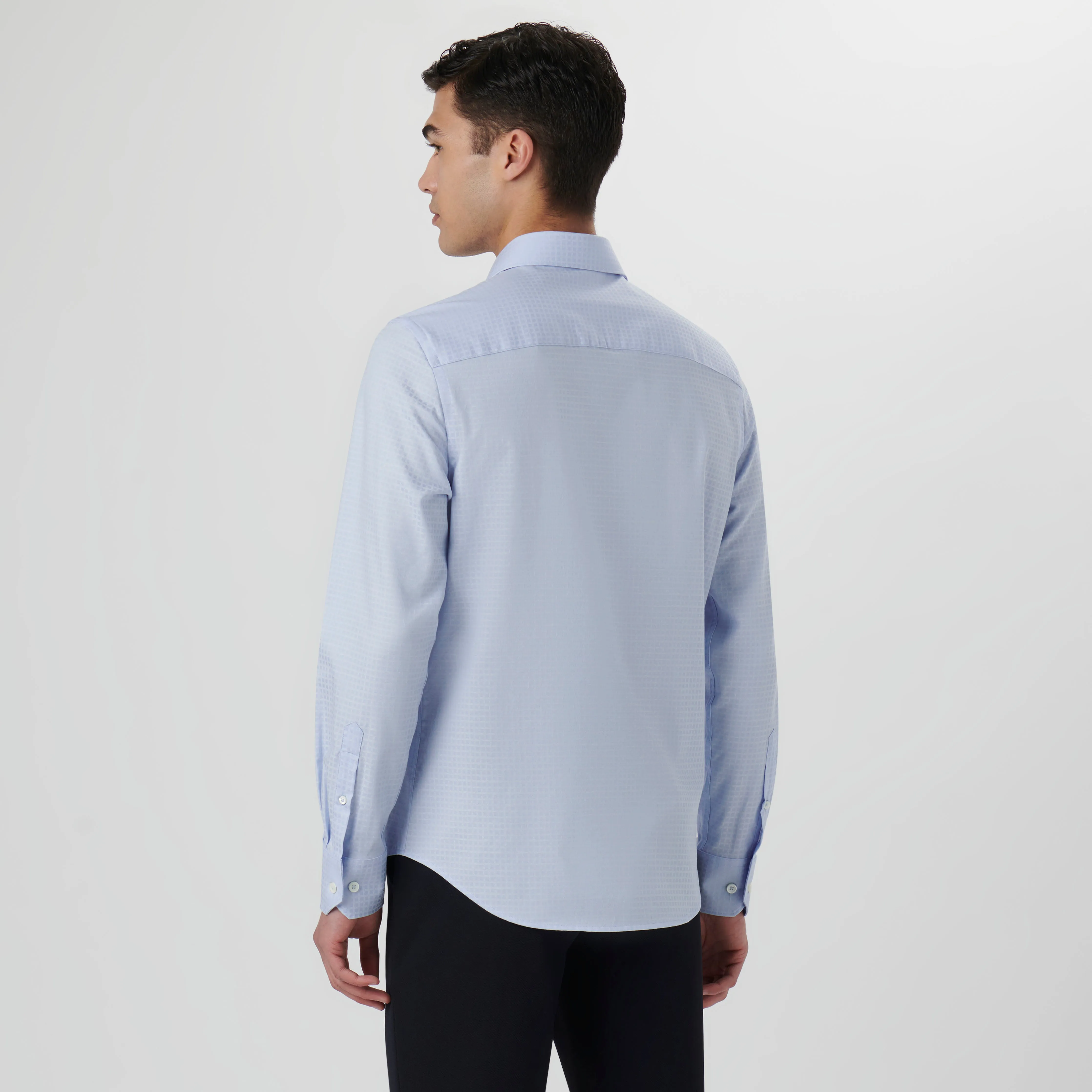 Julian Mini Check Jacquard Shirt