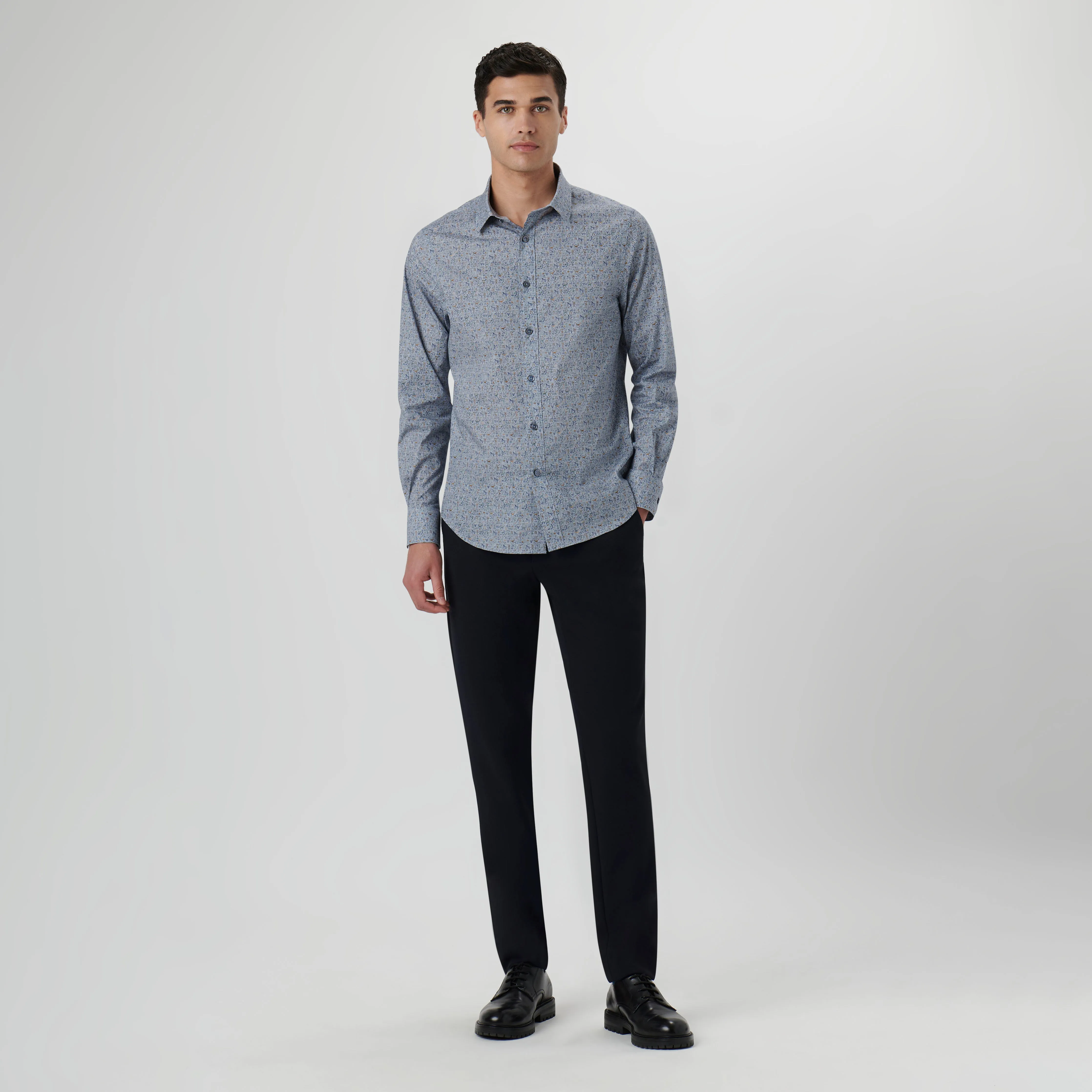 Julian Stone Age Print Shirt