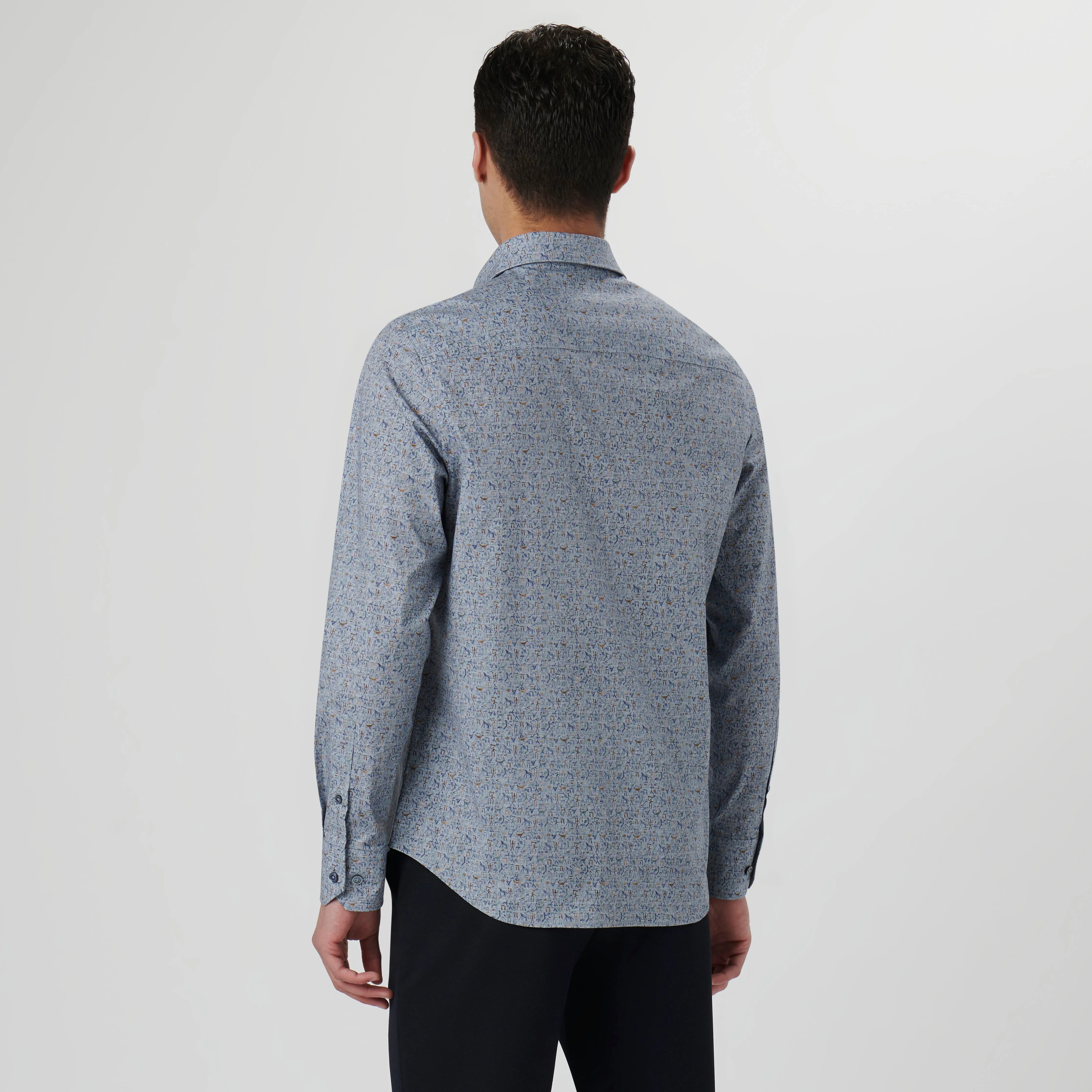 Julian Stone Age Print Shirt