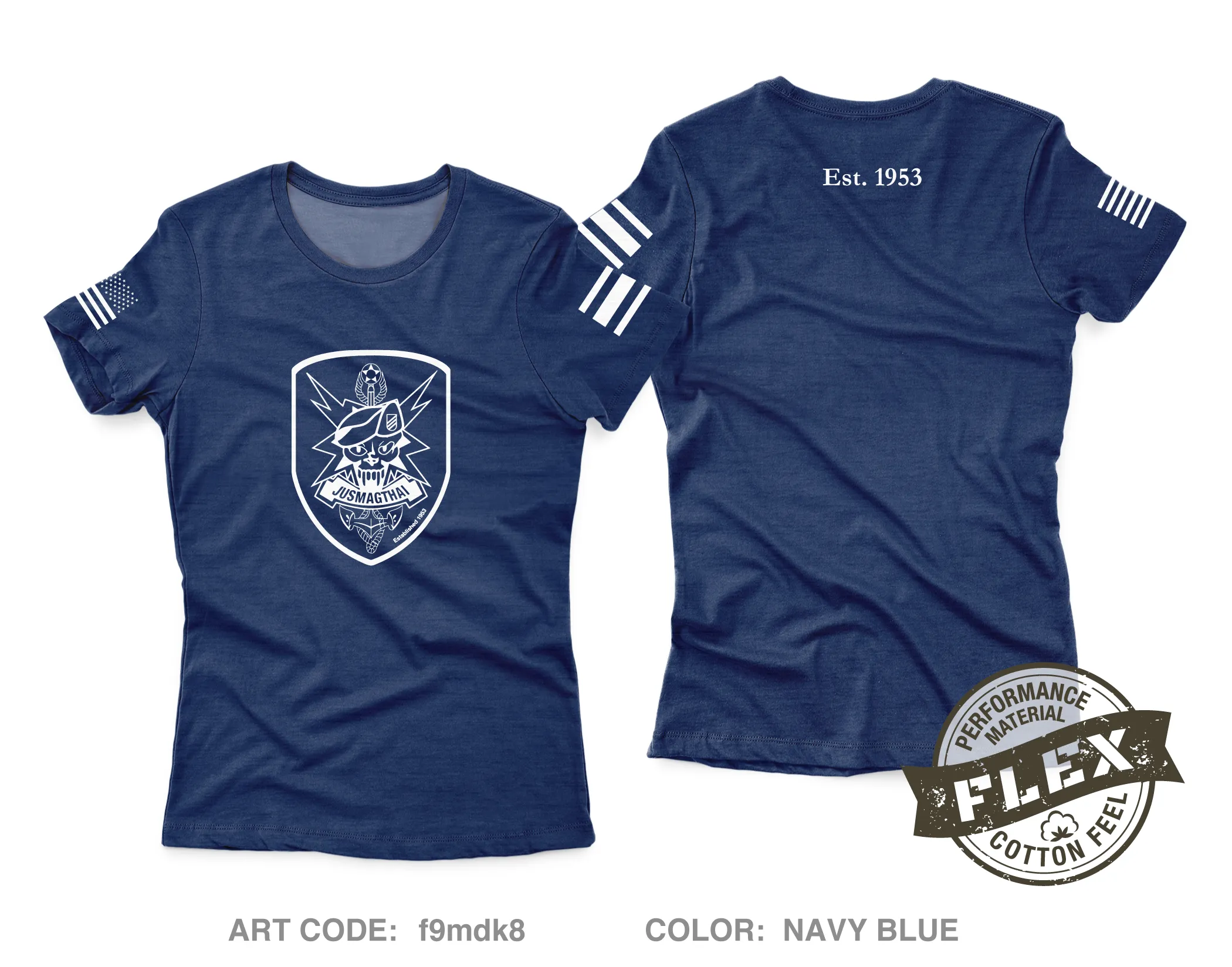 JUSMAGTHAI Women's SS Flex Performance Tee - f9mdk8