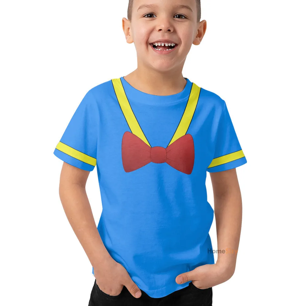 Kids Donald Duck Costume - Boy Donald Top - three caballeros costume - Disney Birthday Costume - Donald Duck Shirt