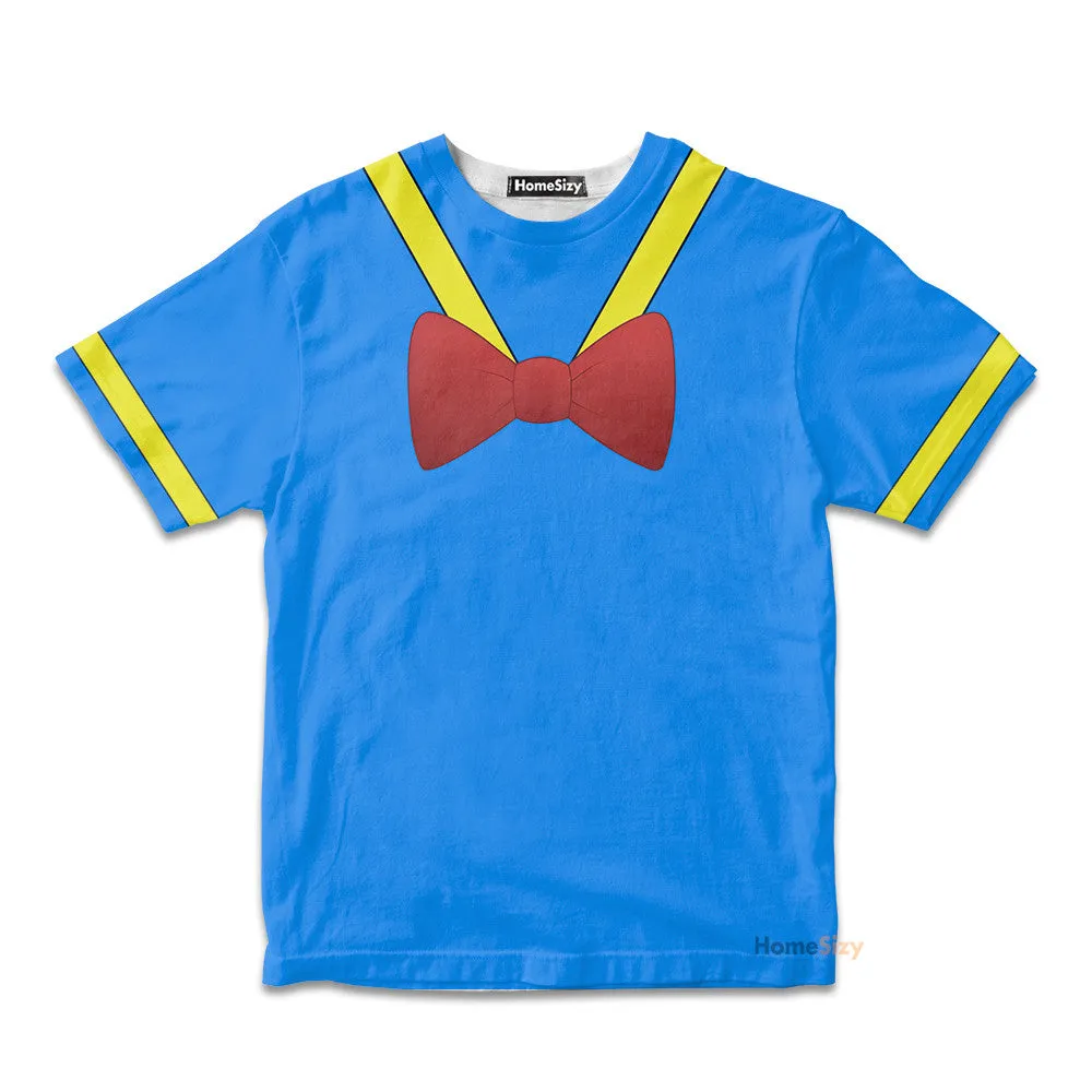 Kids Donald Duck Costume - Boy Donald Top - three caballeros costume - Disney Birthday Costume - Donald Duck Shirt