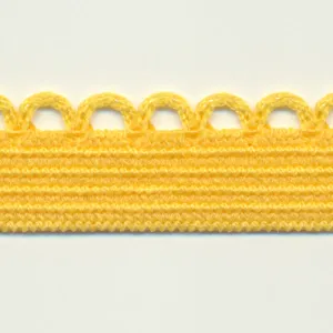 Knit Picot Stretch Tape #32 Saffron