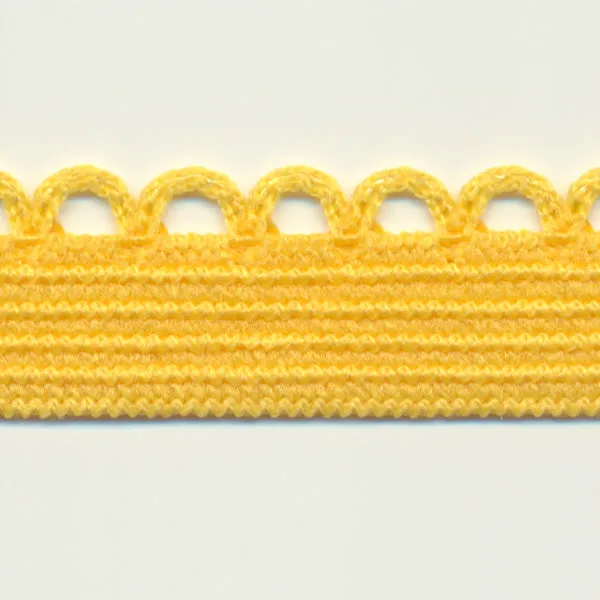 Knit Picot Stretch Tape #32 Saffron