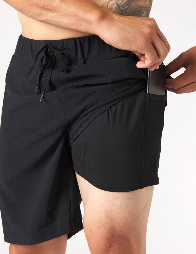 Kodiak Cooling Short: Black