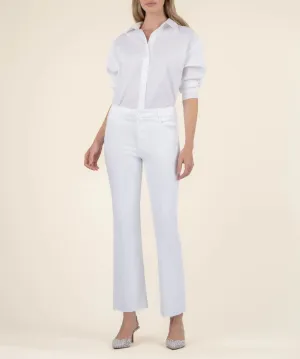Kut from the Kloth Kelsey High Rise in Optic White