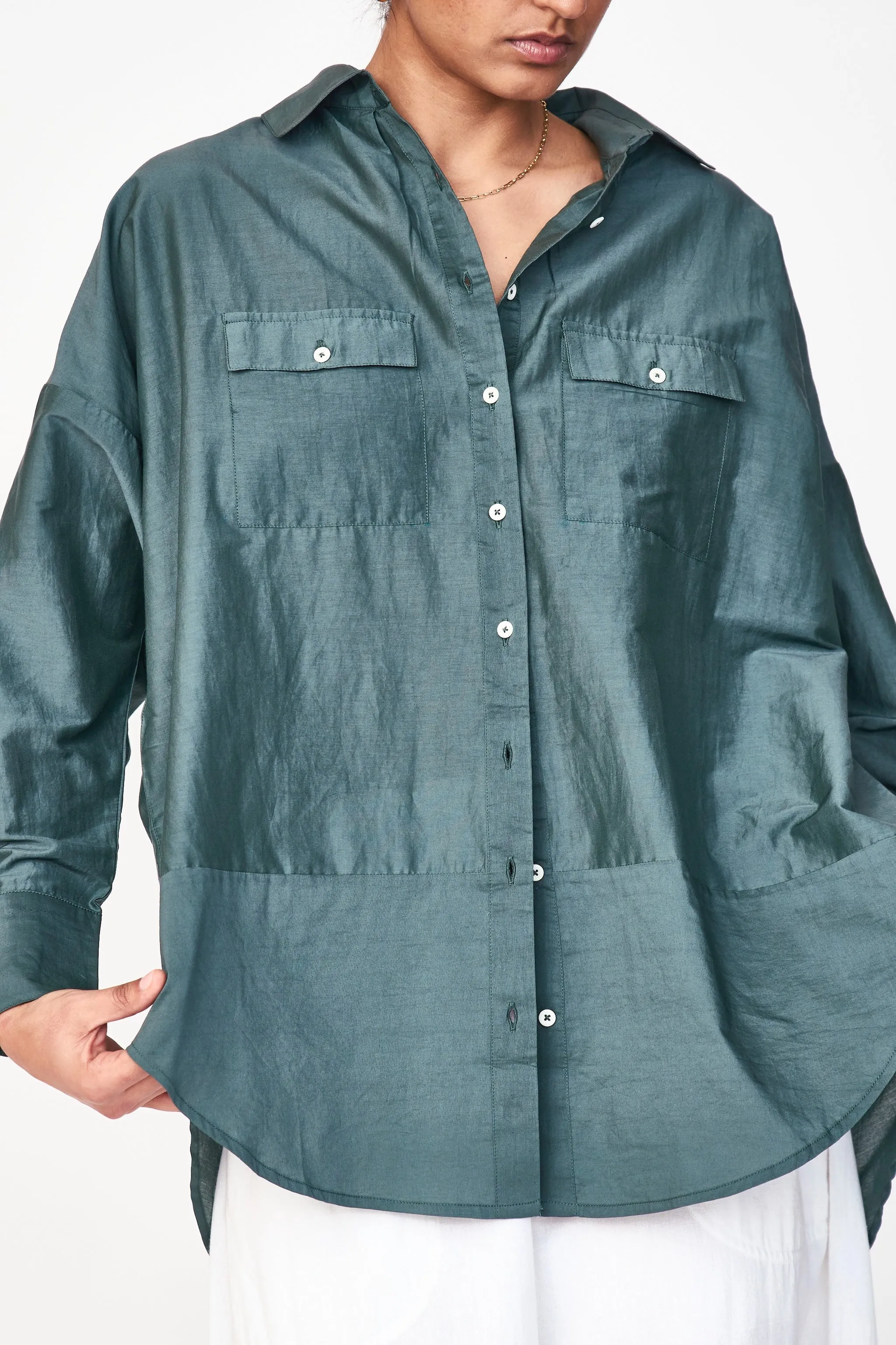 Kyoto Blouse in Palm