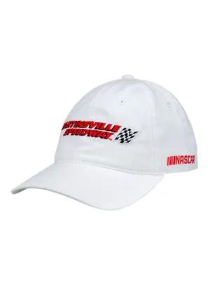 Ladies Martinsville White Slouch Hat