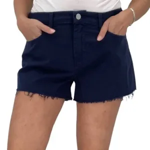 L'AGENCE Ryland High Rise Shorts, Navy, size 27 NWT
