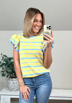 *LAST ONE* Drivin’ Me Bananas Sweater Top