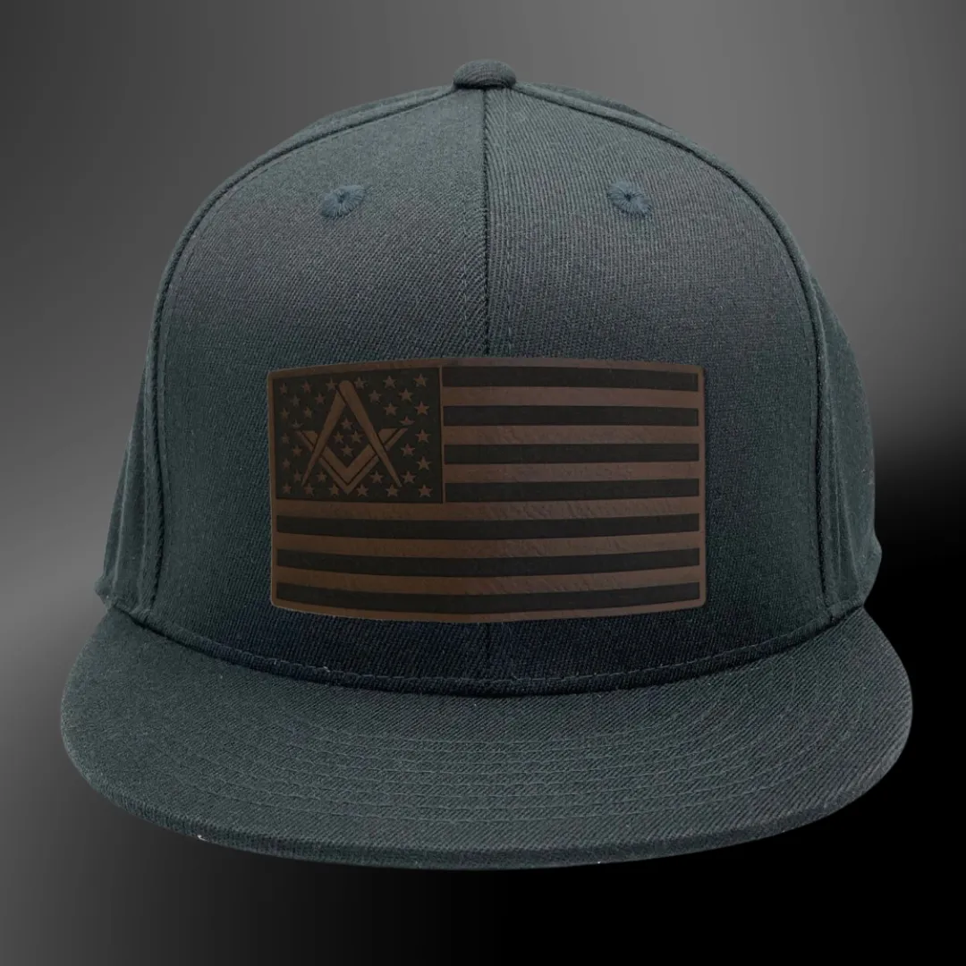 Leather S&C USA Flag