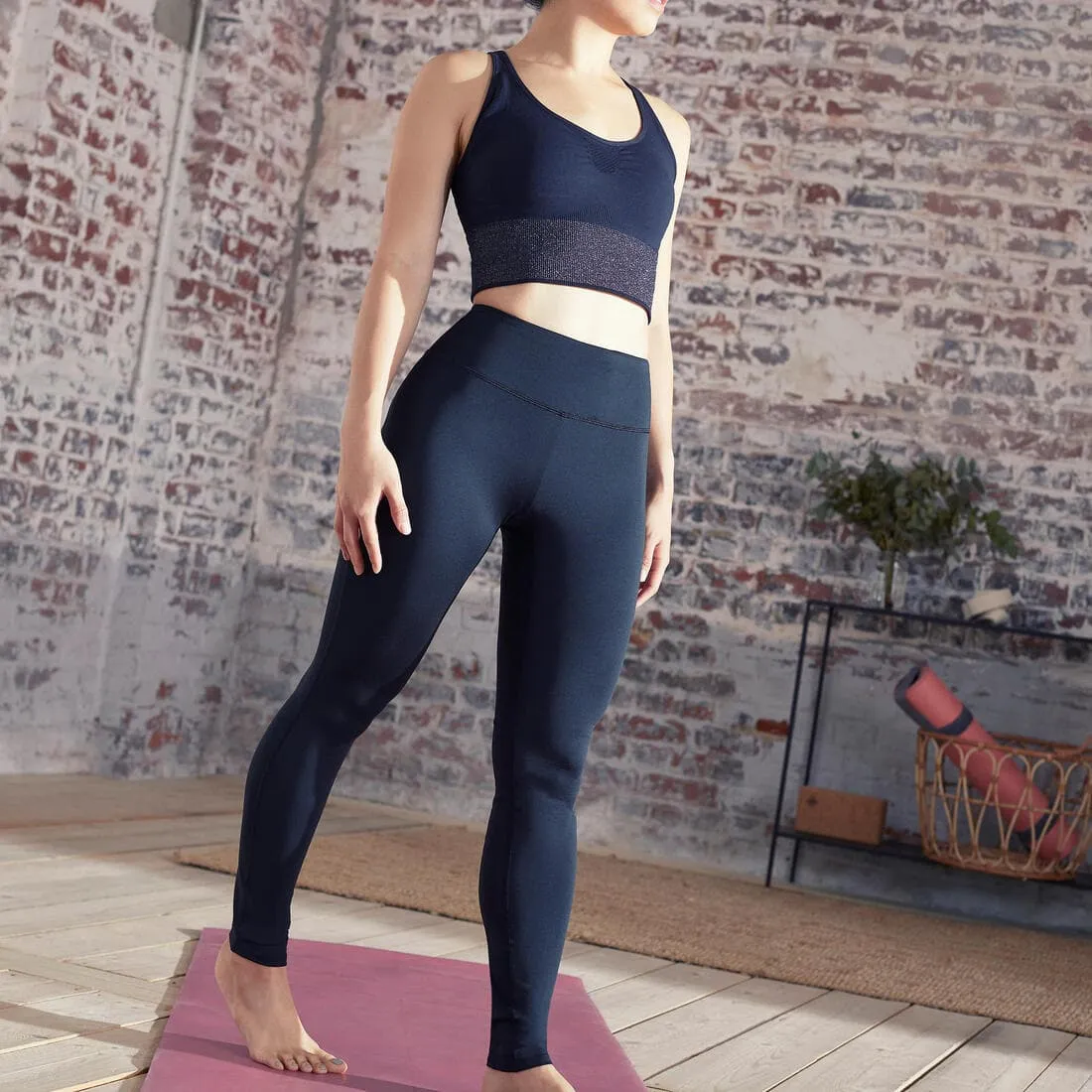 Legging de yoga effet seconde peau femme
