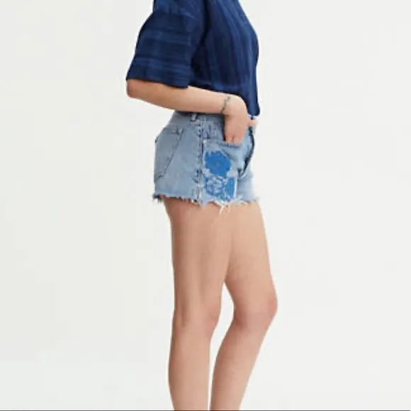 Levi’s Made Crafted Cheeky High Rise Button Fly