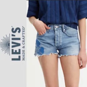 Levi’s Made Crafted Cheeky High Rise Button Fly