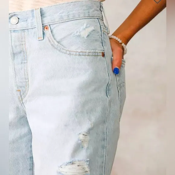 Levi's Premium 501 MID THIGH WOMEN'S SHORTS 31