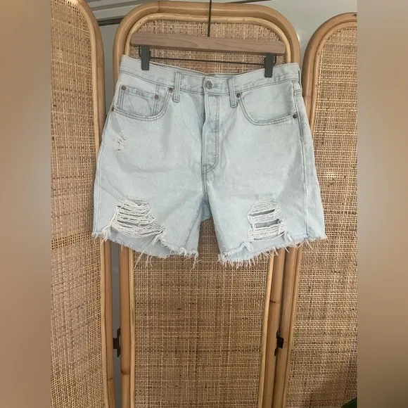 Levi's Premium 501 MID THIGH WOMEN'S SHORTS 31