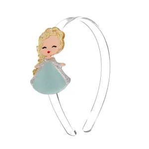 Lilies & Roses Cute Doll Headband - Snow Doll