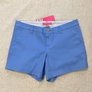 Lilly Pulitzer Callahan Stretch Blue Peri Shorts NWT Size 6