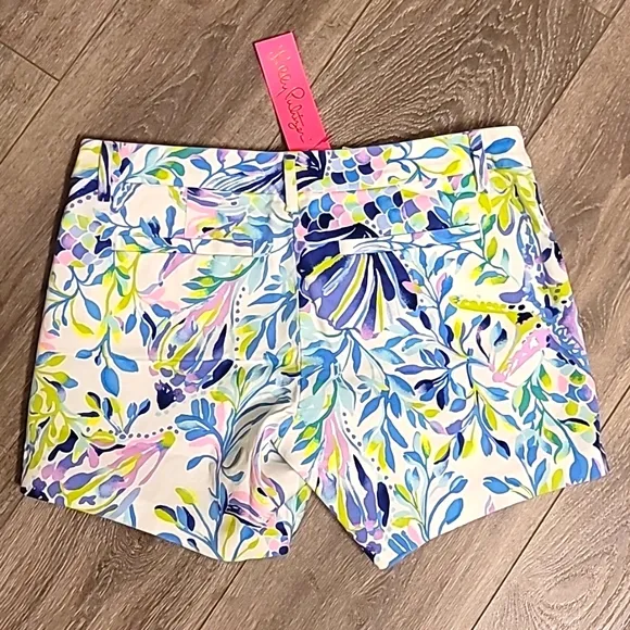 Lilly Pulitzer Kellar Stretch Short Resort White Shell