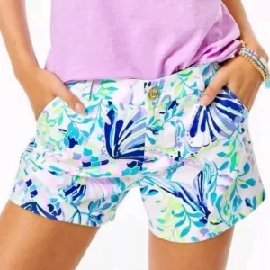 Lilly Pulitzer Kellar Stretch Short Resort White Shell