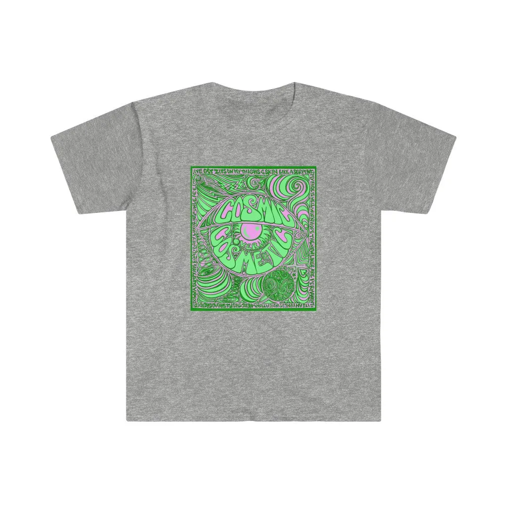 Limited Edition Cosmic Over Cosmetic Soft Cotton SS Tee - Lilac Lizard