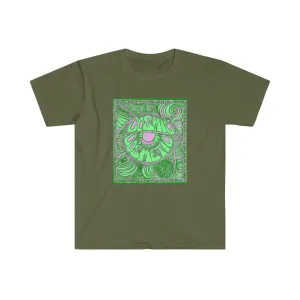 Limited Edition Cosmic Over Cosmetic Soft Cotton SS Tee - Lilac Lizard