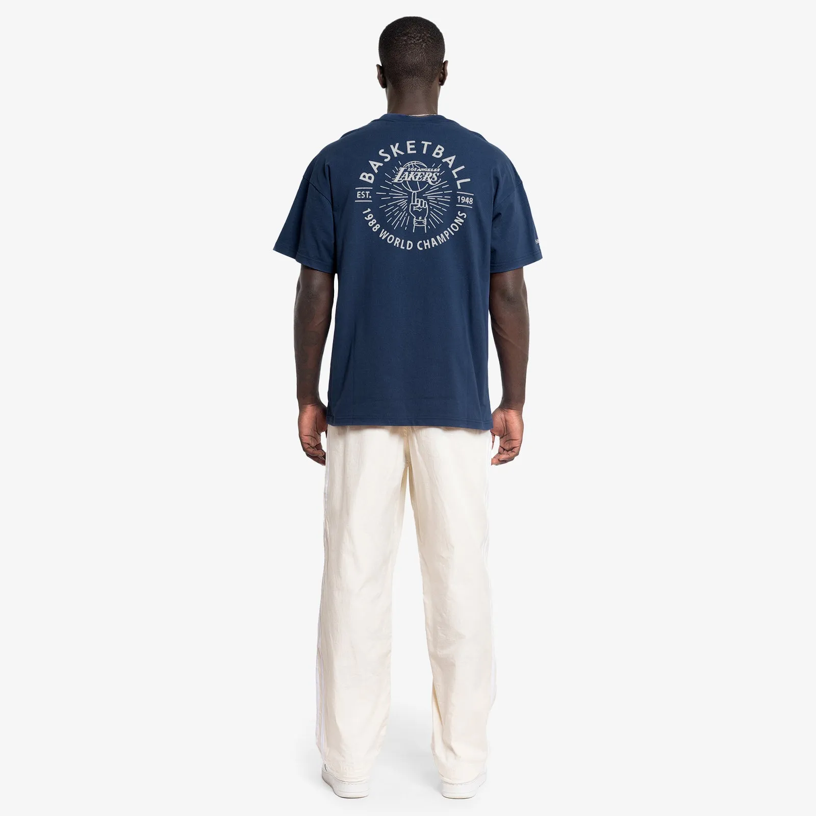 Los Angeles Lakers 1988 World Champion Tee - Navy