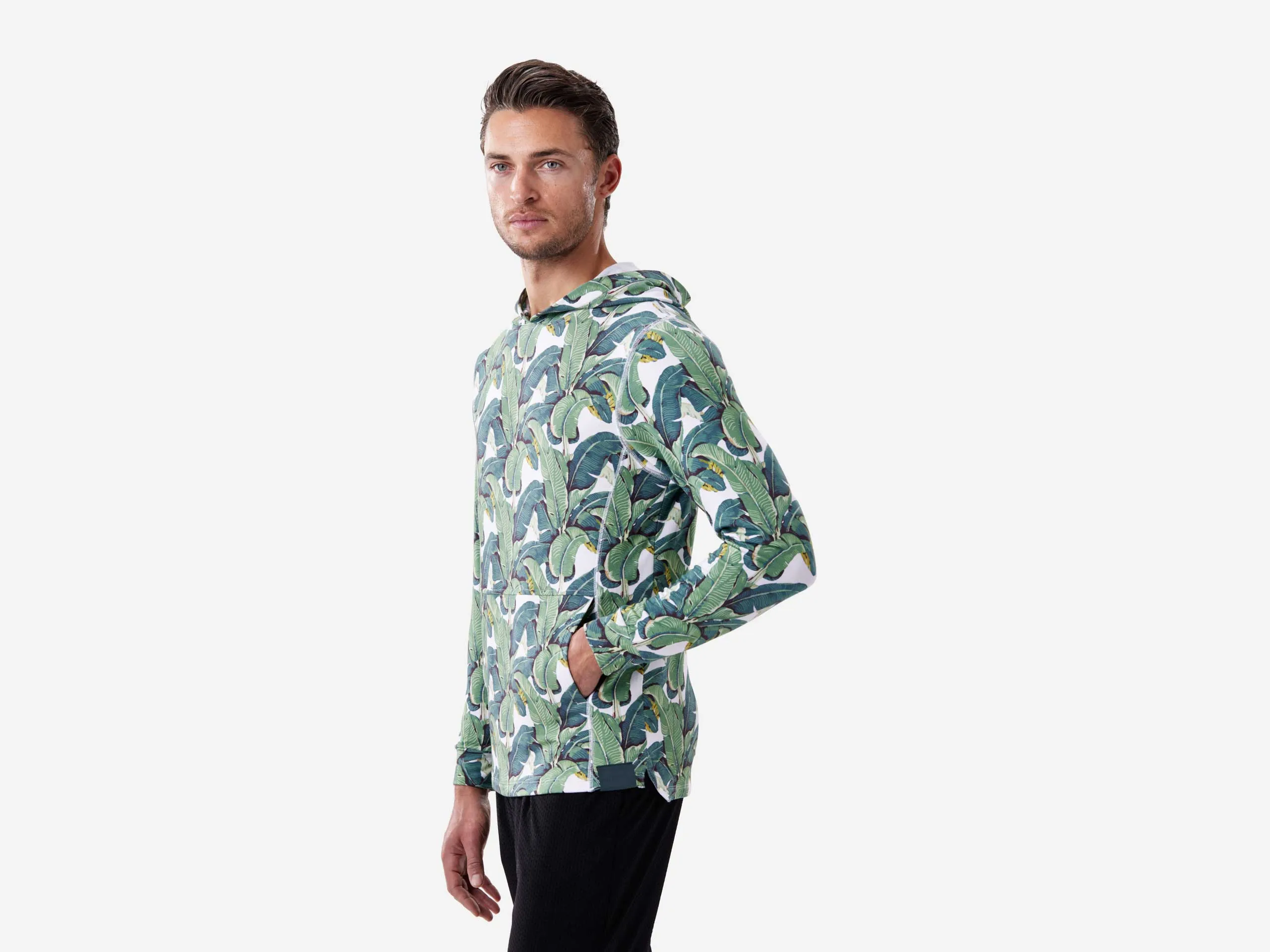 Lounge Hoodie ~ Palms