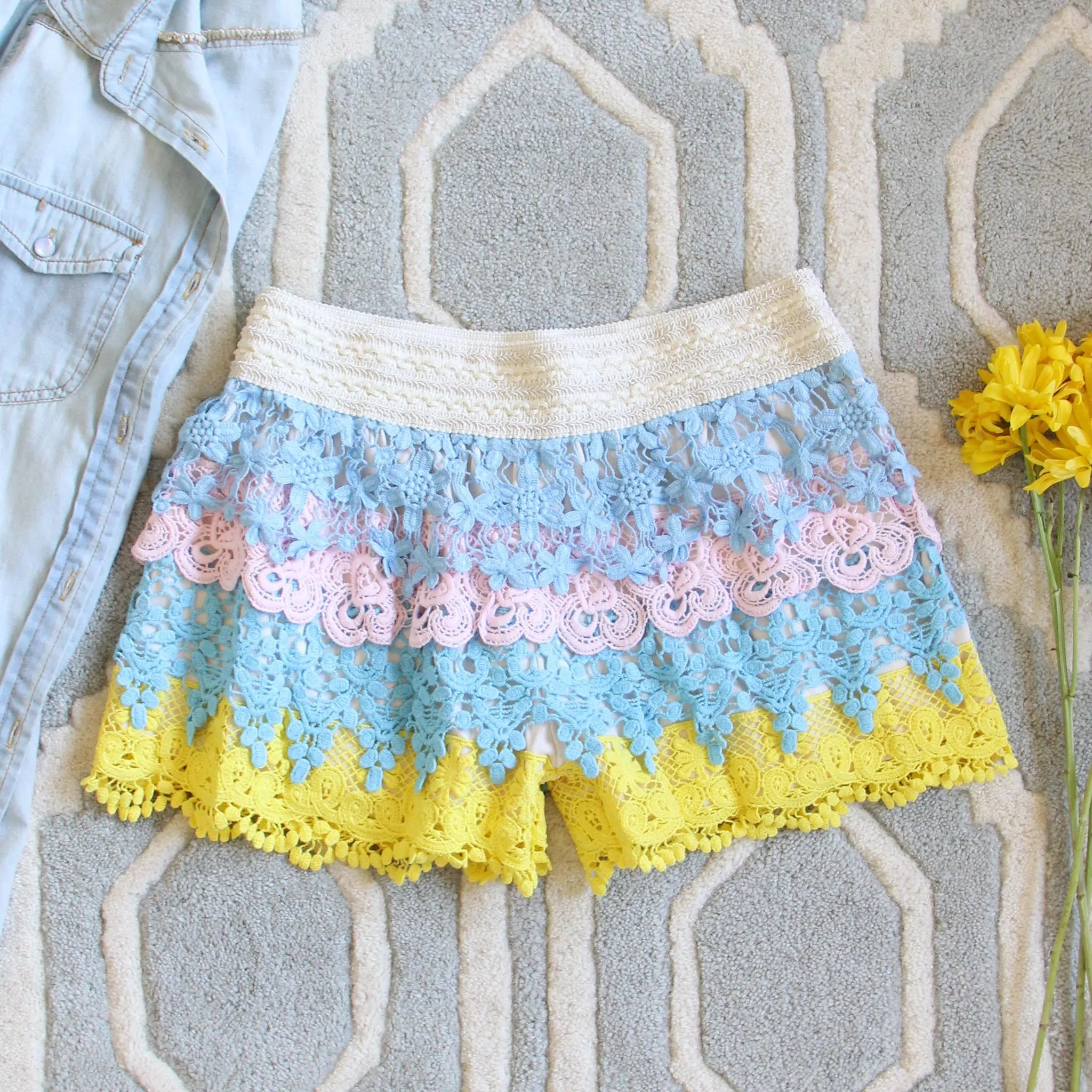 Love Me Not Lace Shorts