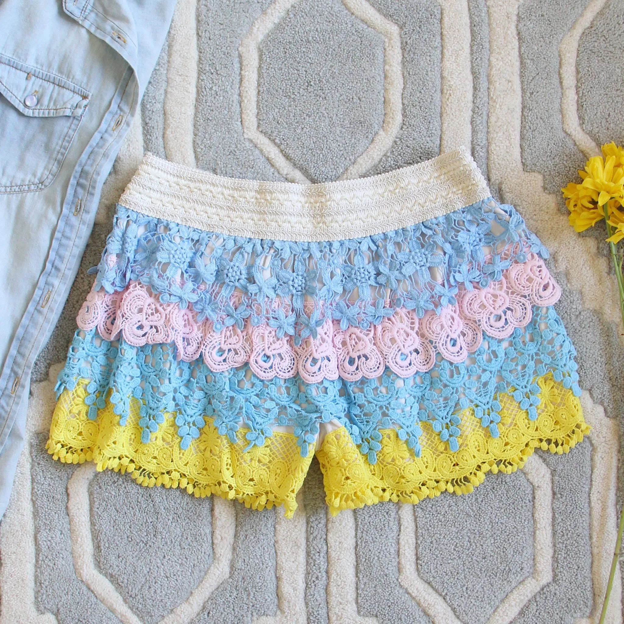 Love Me Not Lace Shorts