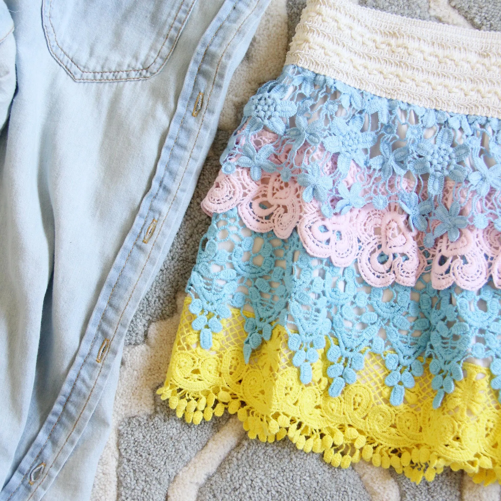Love Me Not Lace Shorts