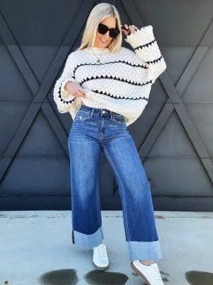 Lovervet By Vervet Cuffed Ankle Jeans