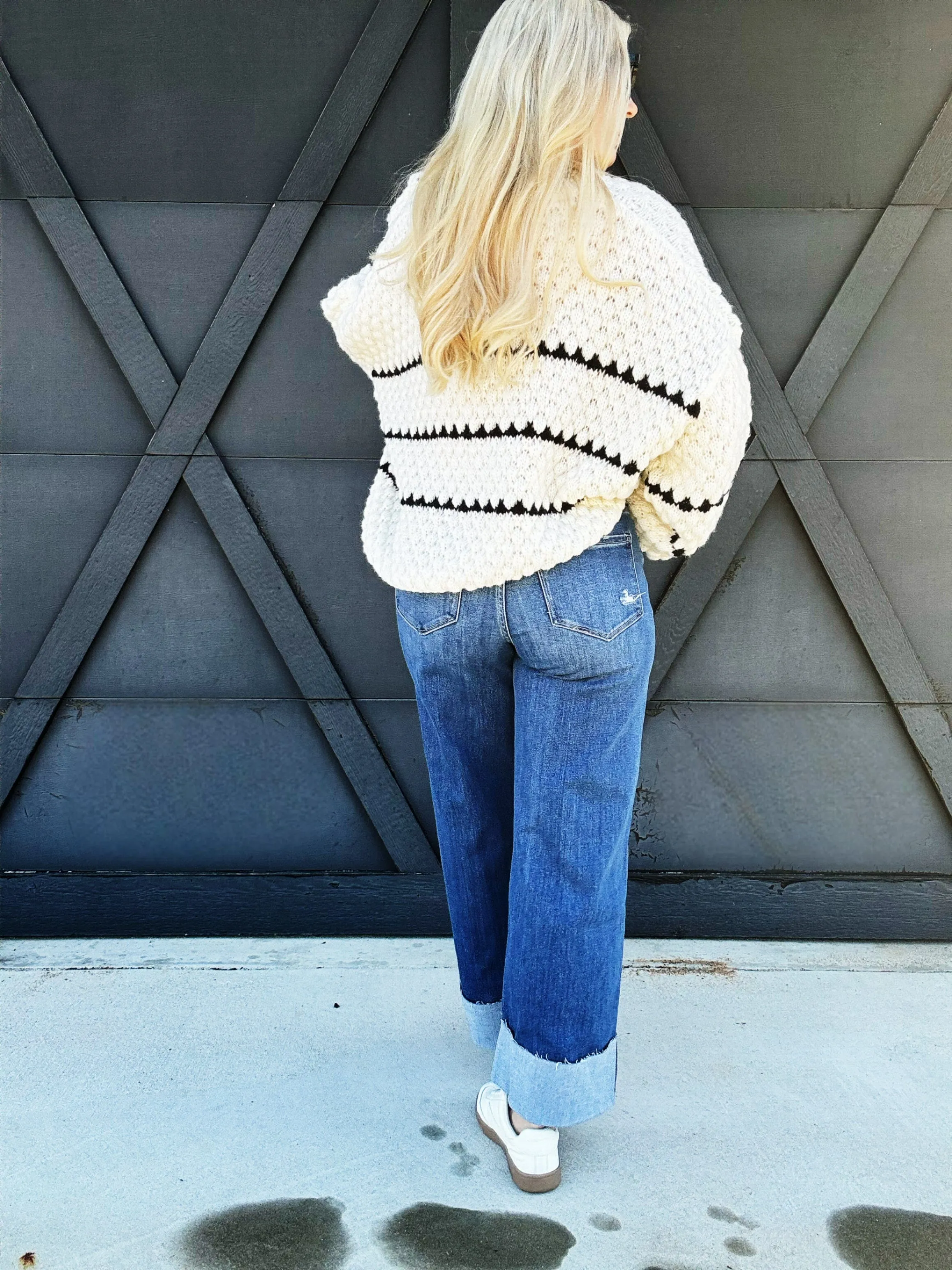 Lovervet By Vervet Cuffed Ankle Jeans