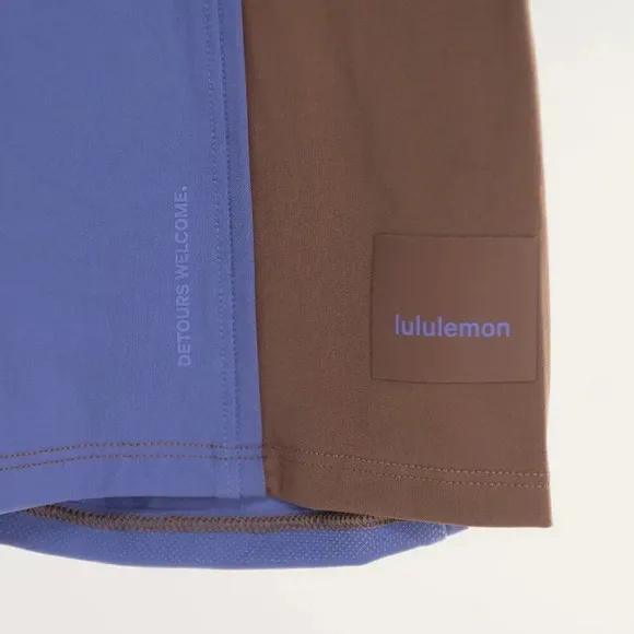 Lululemon Hike to Swim Short 6&quot; Charged Indigo / Dark Oxide / 4 NWT