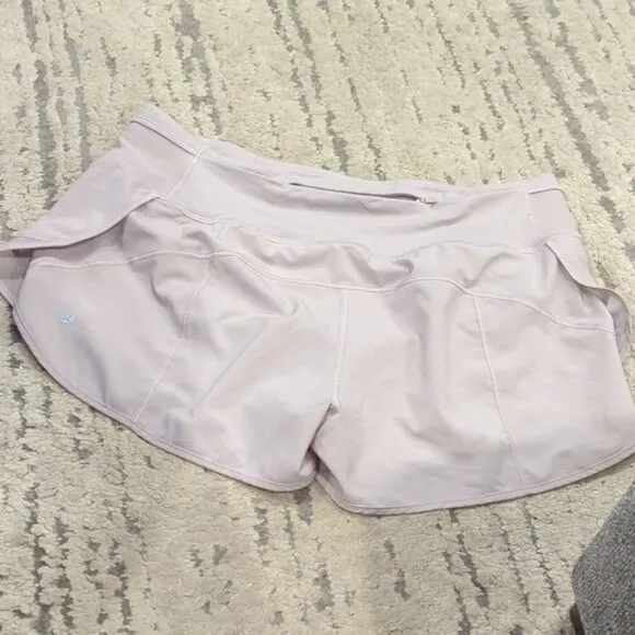 Lululemon Mesh Over Miles Short *3&quot; Powdered Mauve