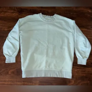 Lululemon Perfectly Oversized Crew Delicate Mint Size 8