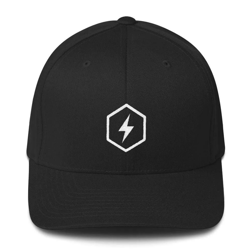 Mage Productions White Stamp Structured Twill Cap