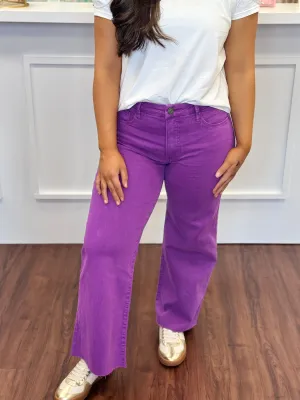 Meg HR Fab AB Wide Leg - Orchid