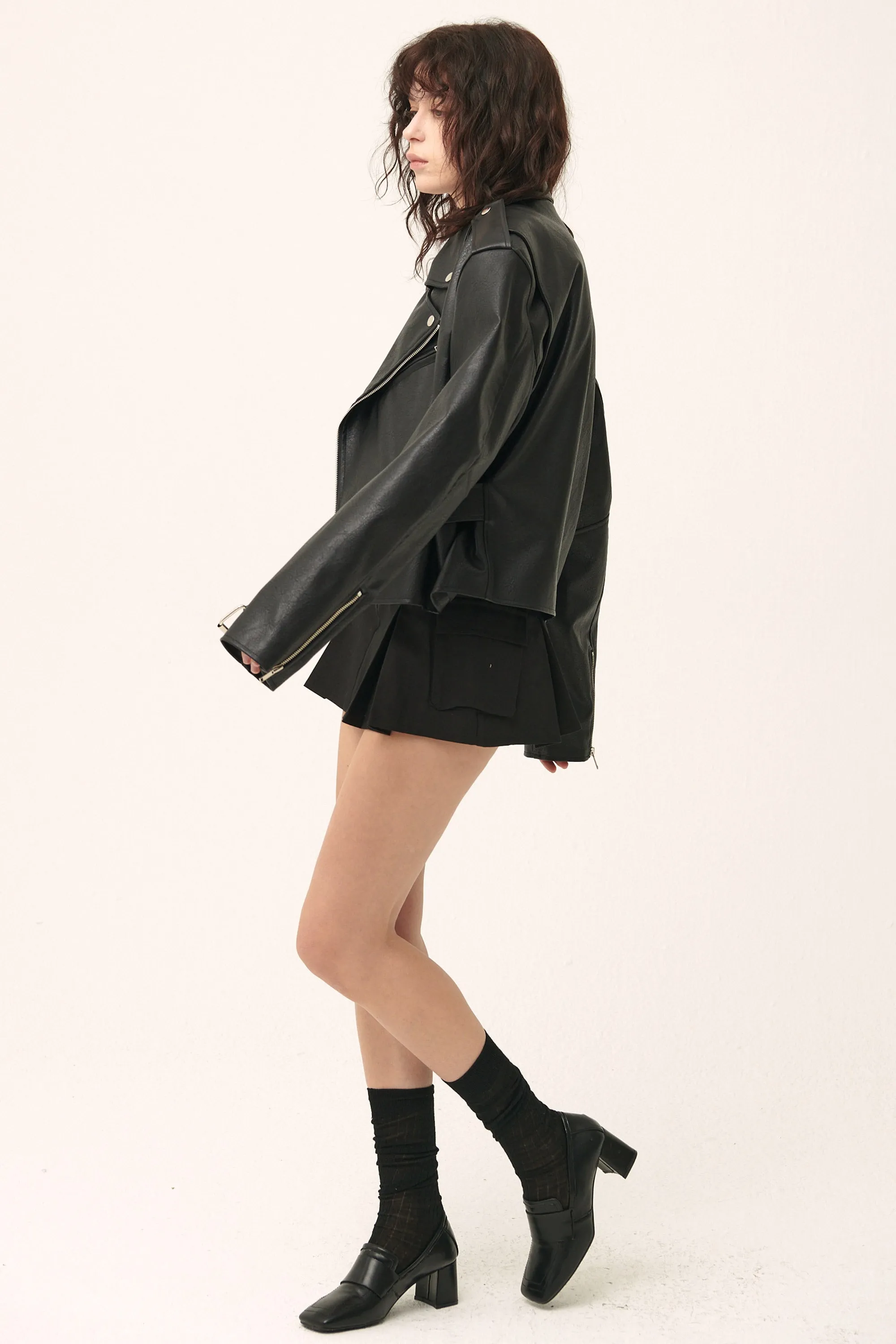 Megan Oversized Rider Jacket