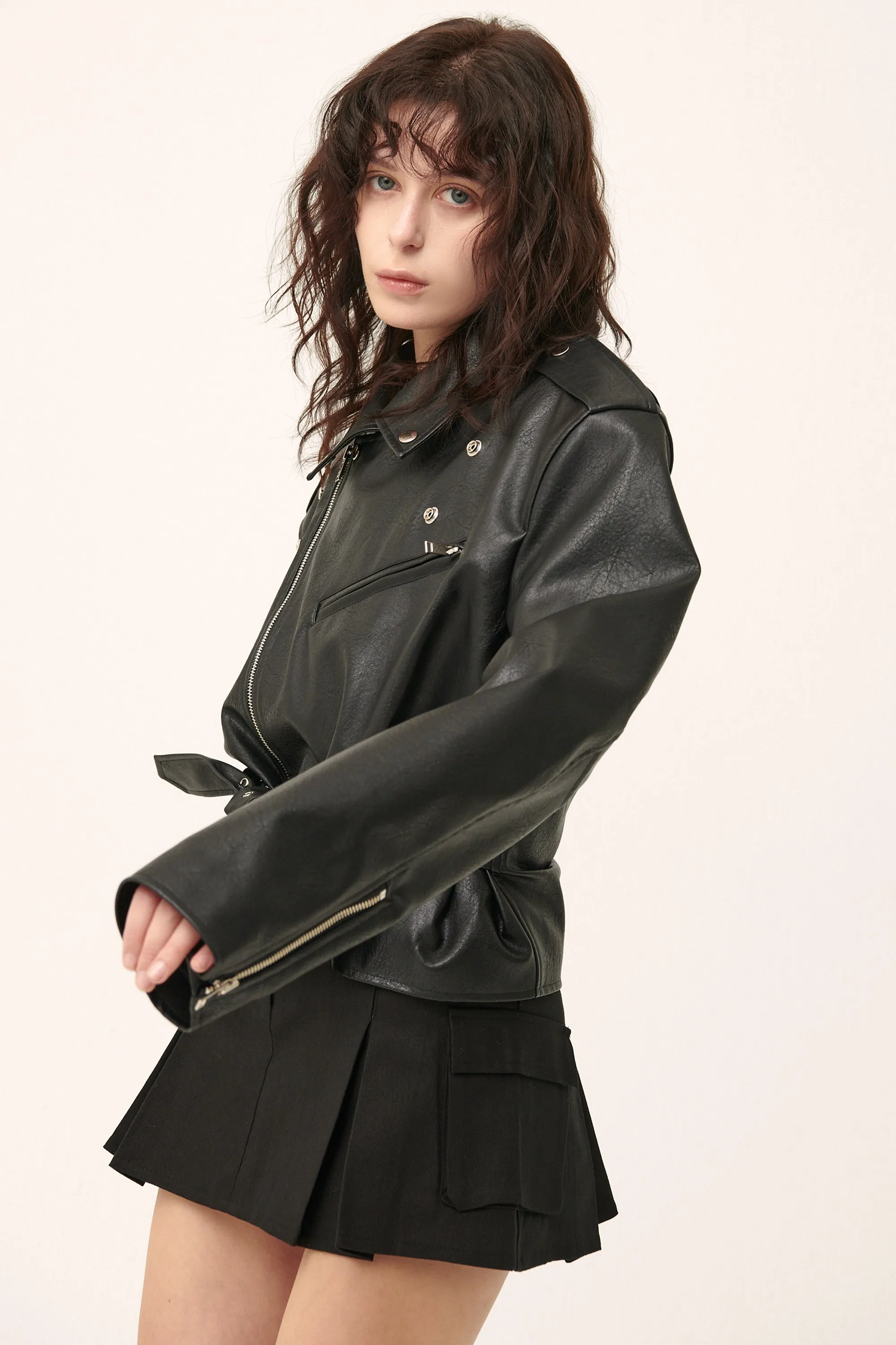 Megan Oversized Rider Jacket