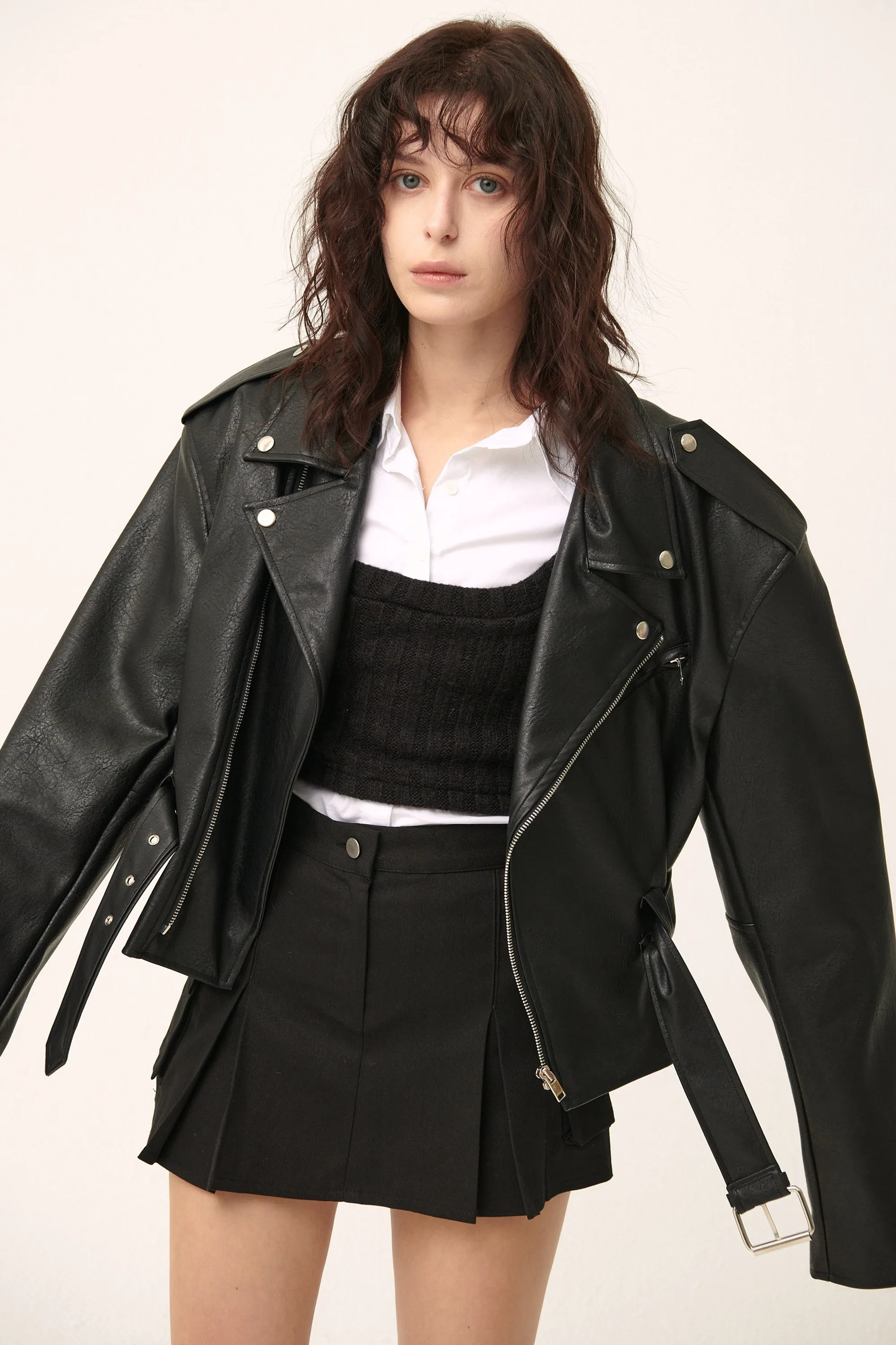 Megan Oversized Rider Jacket