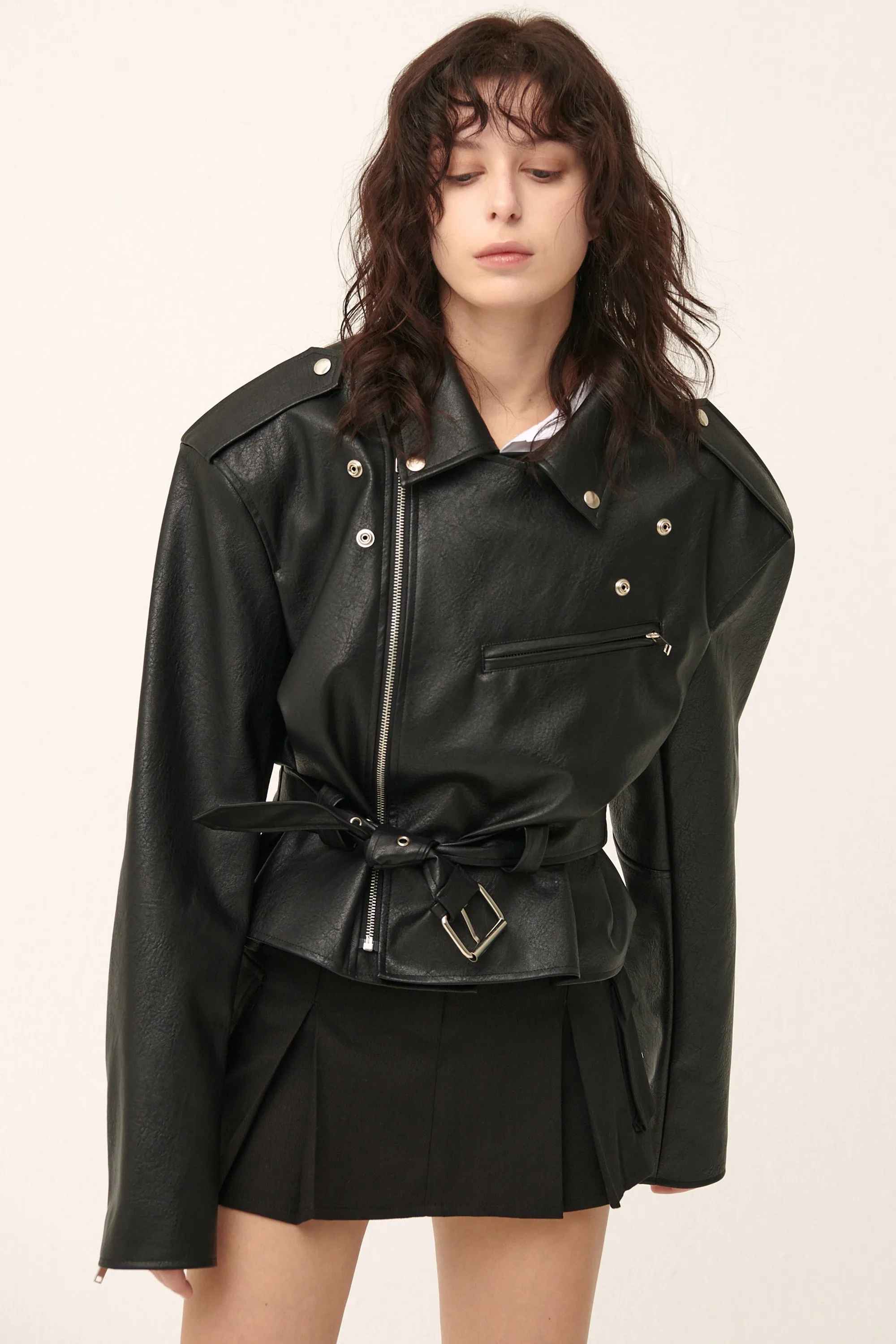 Megan Oversized Rider Jacket