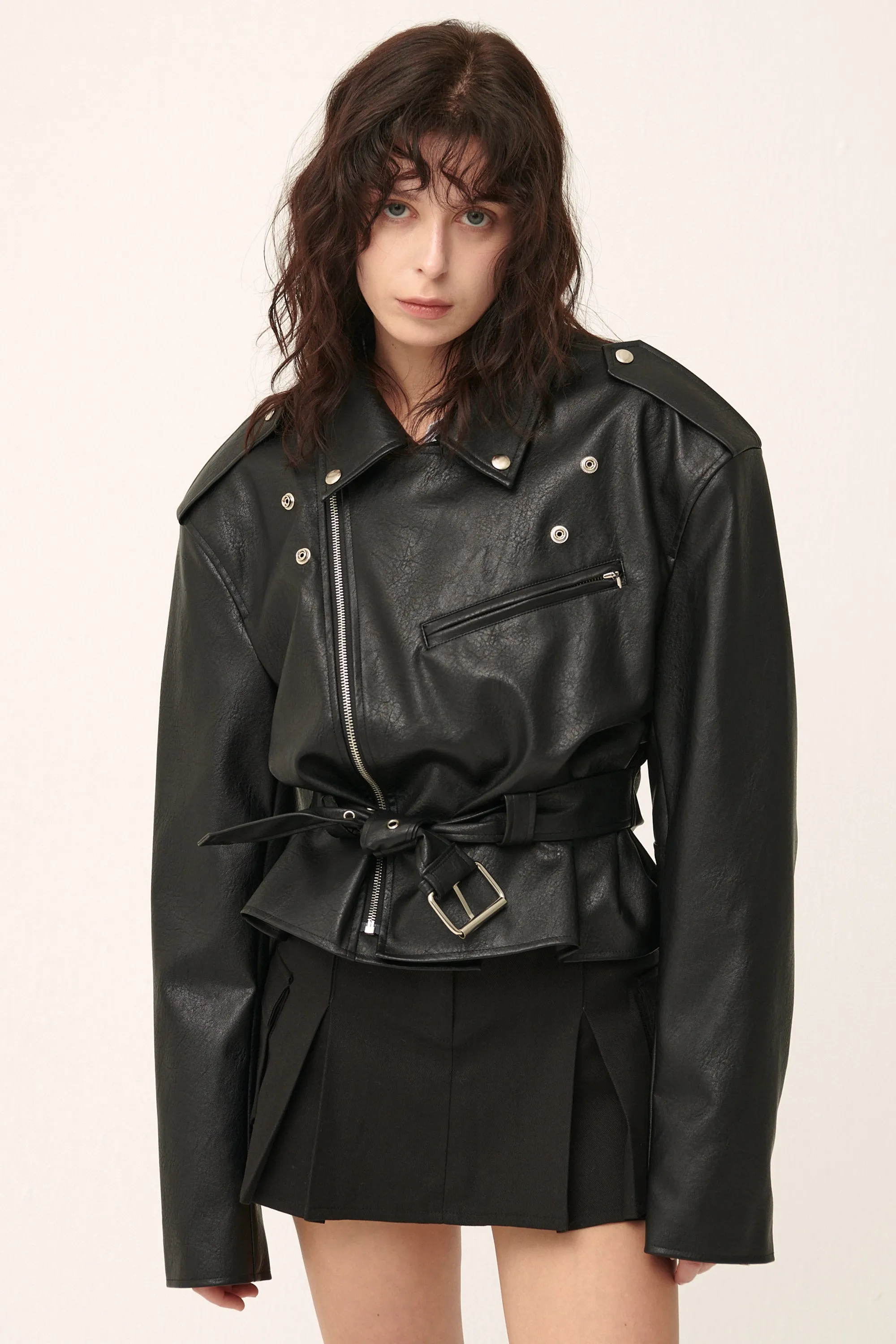 Megan Oversized Rider Jacket