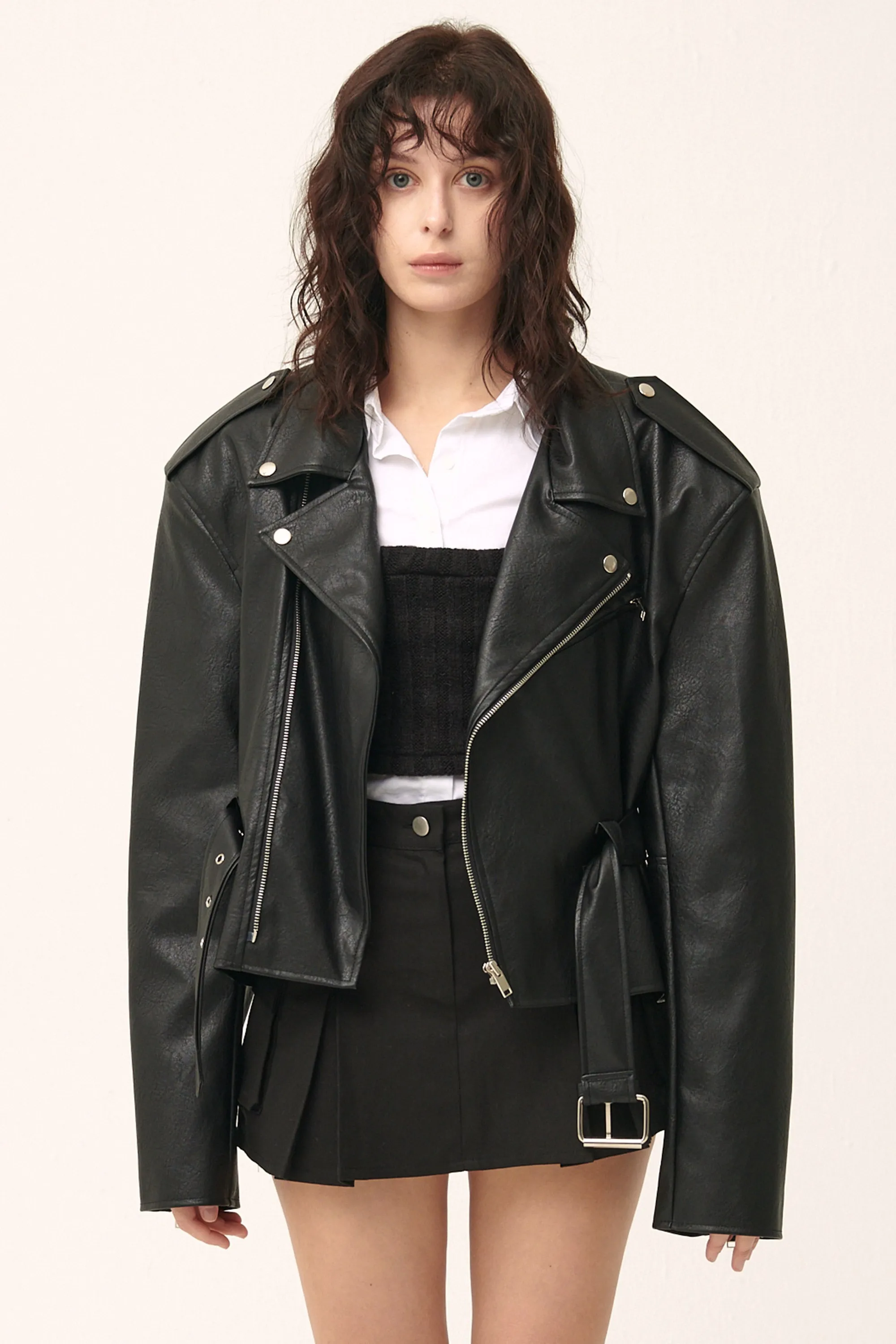 Megan Oversized Rider Jacket