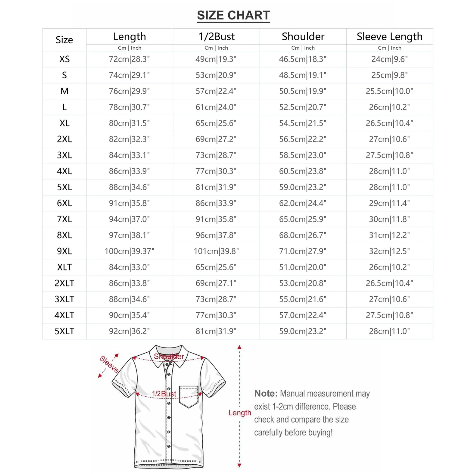 Men's Christmas Print Short Sleeve Shirt 2408000020