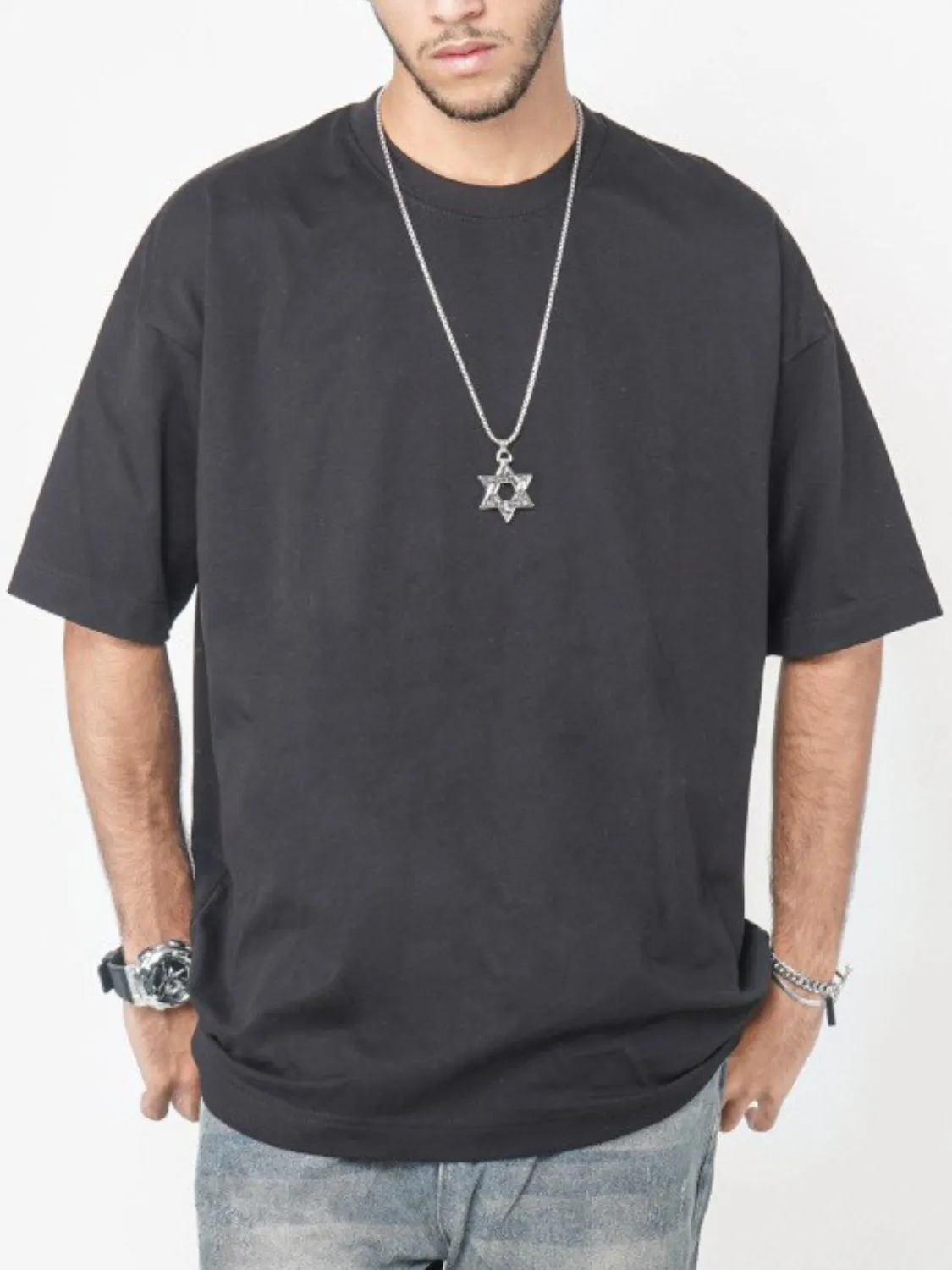 Men's Round Neck Short Sleeve T-Shirt