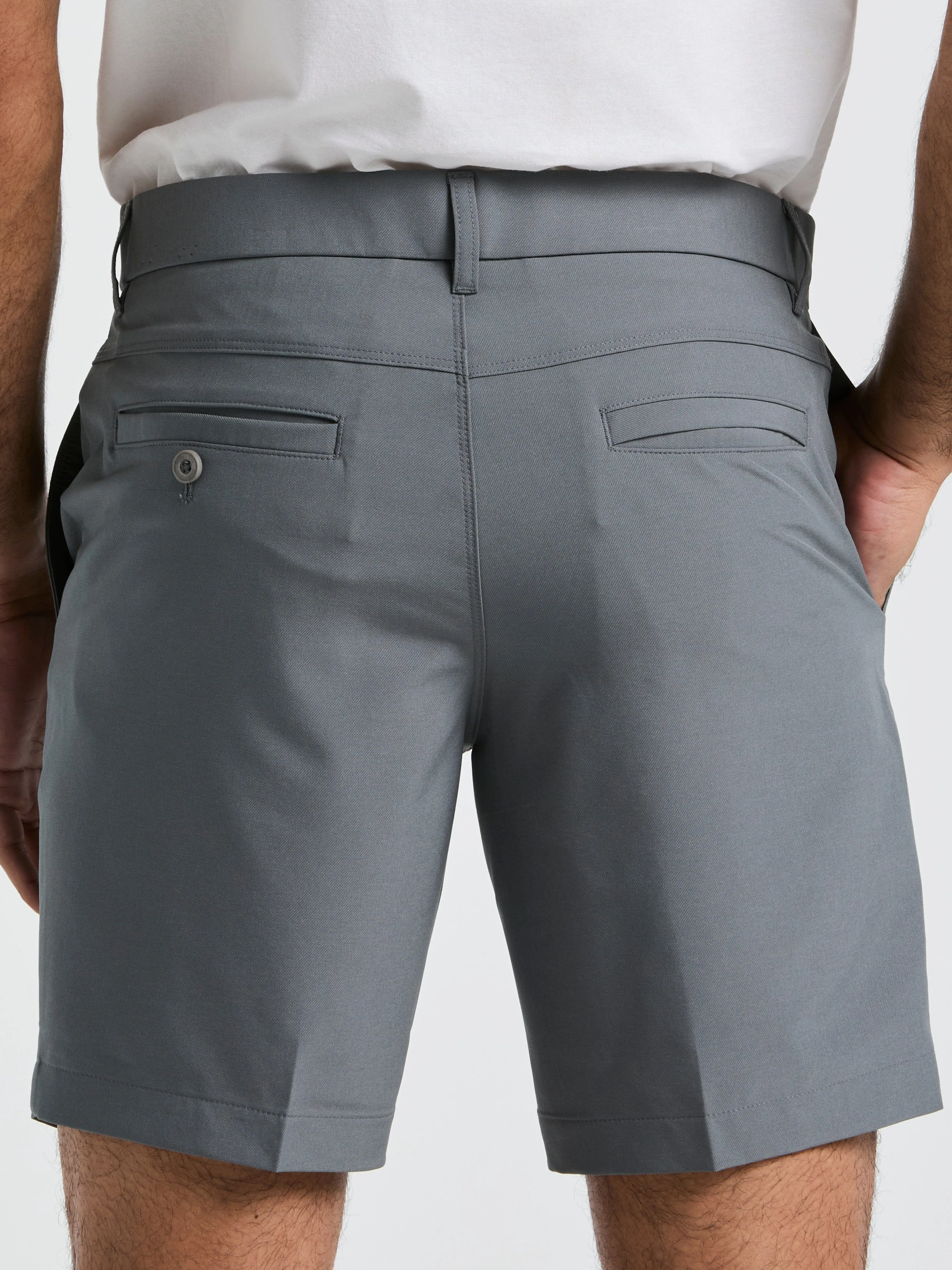 Men's Technical Flat Front 8" Golf Shorts