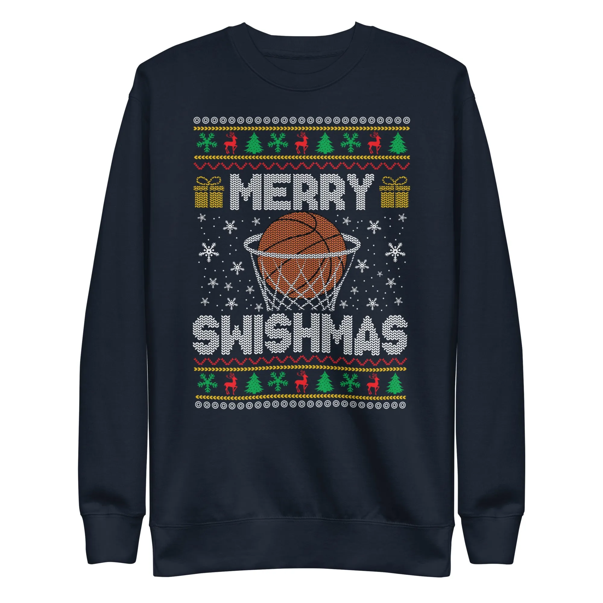 Merry Swishmas Premium Sweatshirt